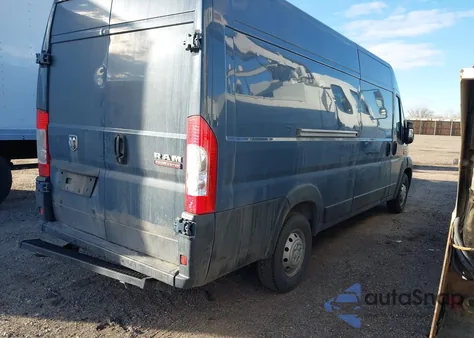 2019 Ram Promaster 3500 Cargo Van High Roof 159 Wb Ext from USA, damaged, VIN 3C6URVJG2KE551449